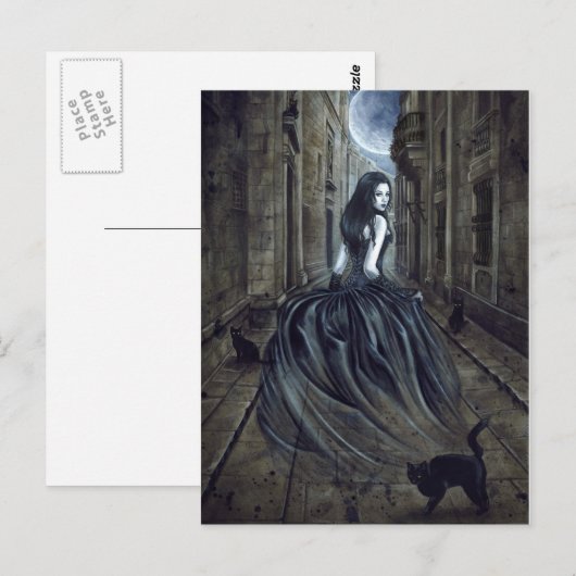 Verlorenes Soul Postkarte (Vorne/Hinten)