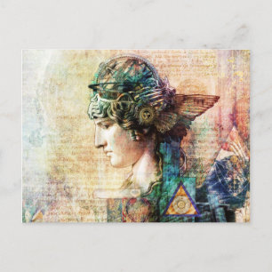 verlorenes Wissen Postkarte