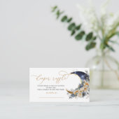 Verlosung eines Goldmedaillons Begleitkarte (Stehend Vorderseite)