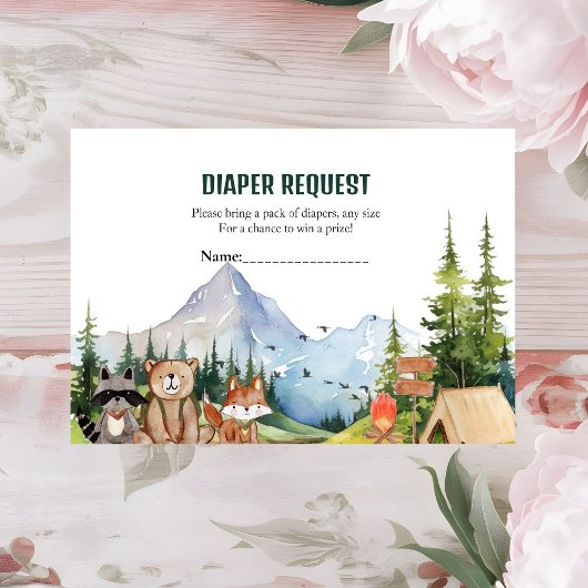 Verlosung für Holztiere-Abenteuer-Windeln Begleitkarte