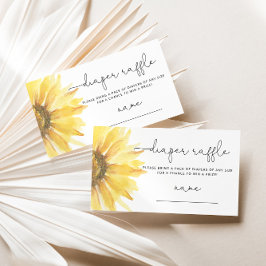 Verlosung für Sonnenblumen Begleitkarte