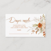 Verlosungskarte für Herbst-Terrakotta Begleitkarte (Vorderseite)