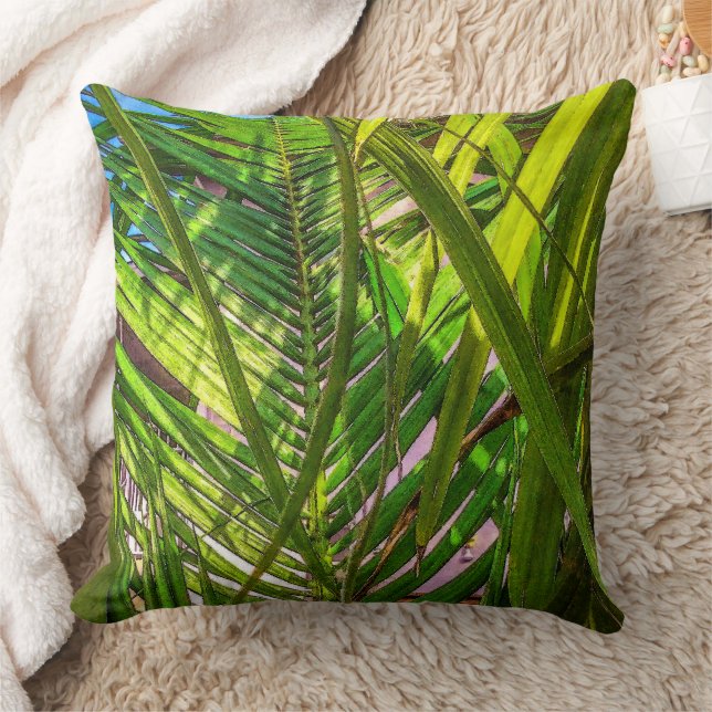 Verlust an Palmfronten Kissen (Decke)