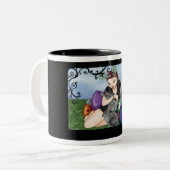 Verlust April Zweifarbige Tasse (Vorderseite Links)