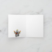 Verlust der Beileid-Grußkarte des Hundes Karte (Innenseite)