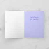 Verlust der Katze Beileid Kitty Heaven Card Karte (Innenseite)