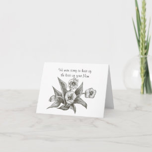 Verlust der Mama Tulips Card Karte