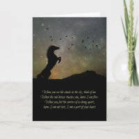 Verlust der PferdeBeileids-Karte