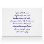 Verlust der Sympathiekarte für Hunde (Innenansicht Horizontal (Oben))