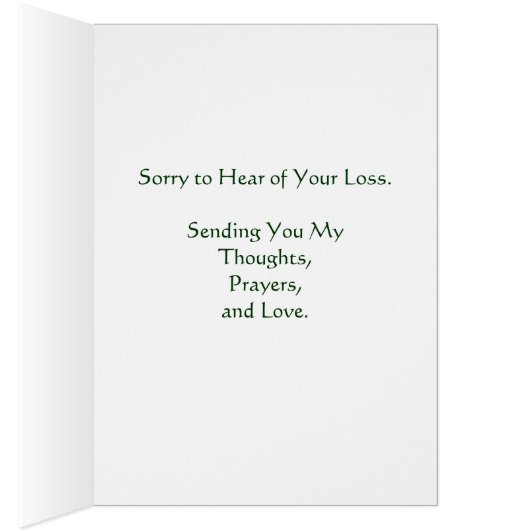 Verlust des Beileids (Innen (Rechts))