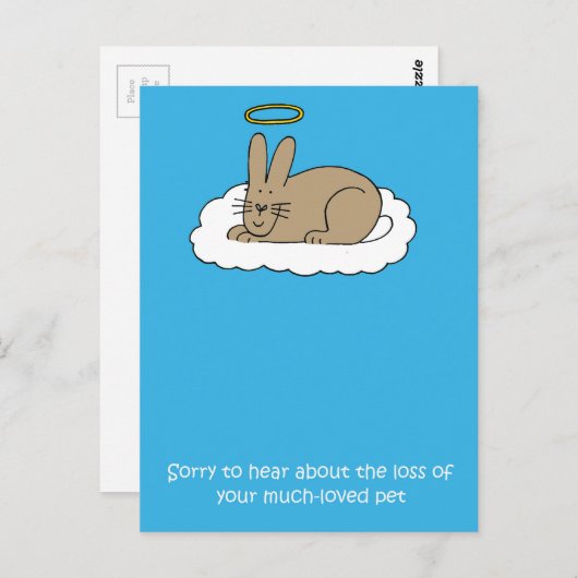 Verlust des Beileids der Heuschrecken Postkarte (Vorne/Hinten)