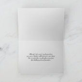 Verlust des Beileids für Heimtiere (Siamesen) Karte (Innenseite)