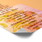 Verlust des Beileids Poster (Ecke)