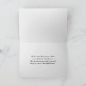 Verlust des benutzerdefinierten Beileids für Vogel Karte (Innenseite)