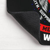 Verlust des Ehepartners Chd-Bewusstseinsmonat Herz Mousepad (Ecke)