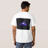 Verlust des Flammenaufstiegs im T - Shirt der Stil (Schwarz voll)