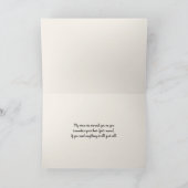 Verlust des Katzen Richardson Quote Beileid für Ha Karte (Innenseite)