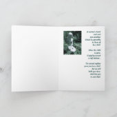 Verlust des Kindes Karte (Innenseite)