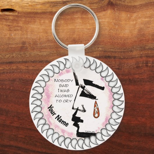 Verlust des Schlüsselanhängers Schlüsselanhänger (Vorderseite)