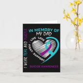 Verlust des Vaters im Gedächtnis meines Vaters Sel Karte (Gelbe Blume)