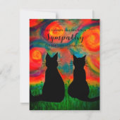 Verlust einer Begrüßungskarte des Beileids der Hei (Vorderseite)