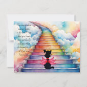 Verlust einer Begrüßungskarte des Beileids eines B Dankeskarte (Vorderseite)