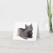 Verlust einer Cat Sympathy Card Karte (Vorderseite)
