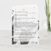 Verlust einer Heimkarte Karte (Vorderseite)