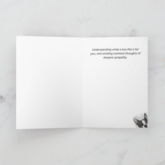 Verlust einer Heimkarte Karte (Innenseite)