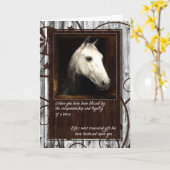 Verlust eines Beileids aus Rostholz Karte (Gelbe Blume)