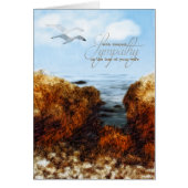 Verlust eines Beileids der Ehefrau Küstenflug (Vorne)