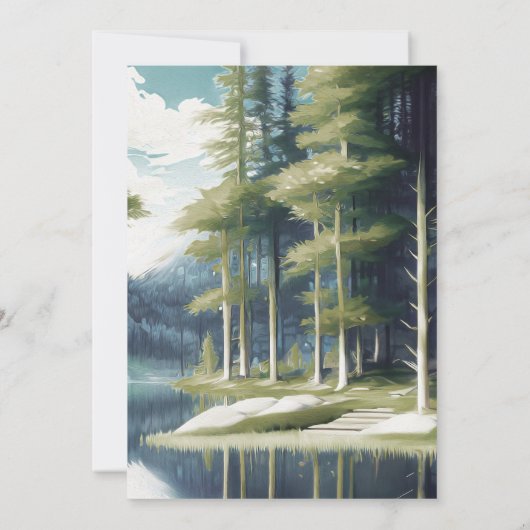 Verlust eines Großvaters Karte (Rückseite)