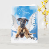 Verlust eines Hundes, farbig gefärbt, großes Deuch Karte (Gelbe Blume)