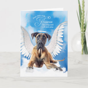 Verlust eines Hundes, farbig gefärbt, großes Deuch Karte