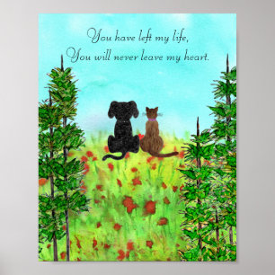 Verlust eines Pet-Beileid-Poster Poster