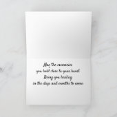 **VERLUST IHRER MUTTER** BEILEID- UND HEIZKARTE KARTE (Innenseite)