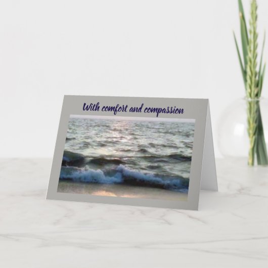 ***VERLUST IHRES VATERS*** KOMFORT/MITGEFÜHL KARTE (Vorderseite)