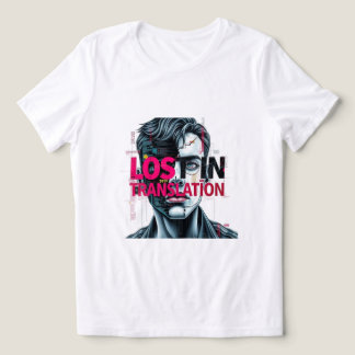 Verlust in der Übersetzung ironisch Tri-Blend Shirt
