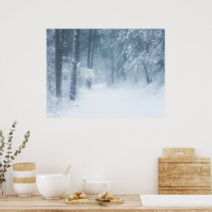 Verlust in einem magischen Wald Poster