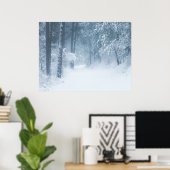 Verlust in einem magischen Wald Poster (Heimbüro)
