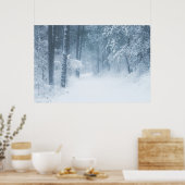Verlust in einem magischen Wald Poster (Küche)