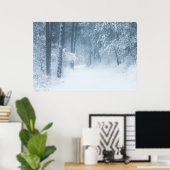 Verlust in einem magischen Wald Poster (Heimbüro)