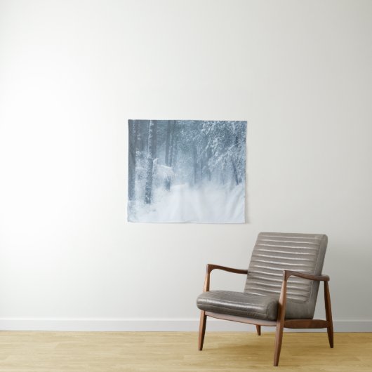 Verlust in einem magischen Wald Wandteppich (Beispiel (Horizontal))