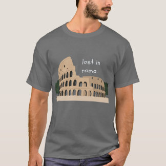 Verlust in Roma - Kolosseum-Design T-Shirt