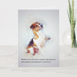 Verlust kundenspezifischen Beileids des Karte