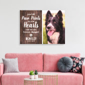 Verlust von Begleithelfspenden | Rustikales Foto-P Leinwanddruck (Insitu (Wohnzimmer))