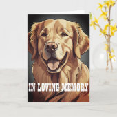 Verlust von Beileid-Karten für Haustiere Karte (Gelbe Blume)