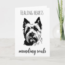 Verlust von Beileid-Karten für Haustiere Karte