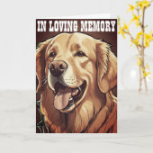 Verlust von Beileid-Karten für Haustiere Karte (Gelbe Blume)