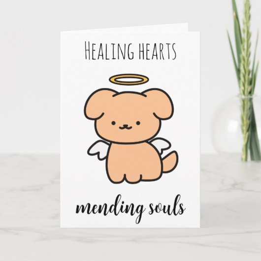 Verlust von Beileid-Karten für Haustiere Karte (Vorderseite)